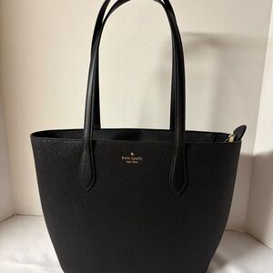 Kate Spade Black Glitter Tote Bag